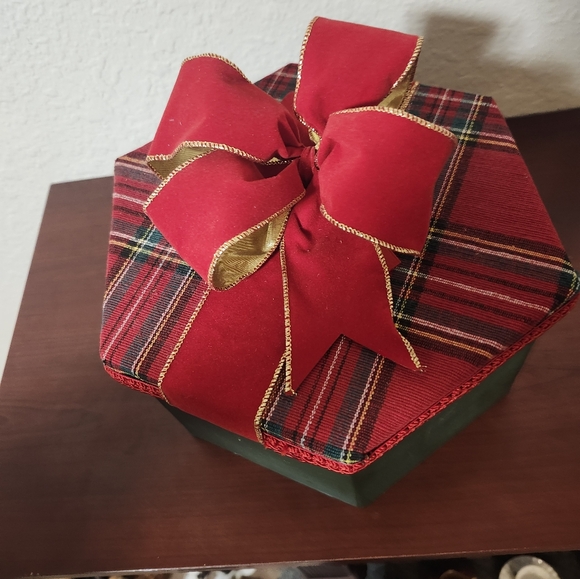 Christmas box for decorating - Picture 2 of 2